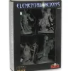Reaper Miniatures<Reaper Elemental Scions: Boxed Set 44147 - Miniature Marvels: Airplane Models & Painted Dice