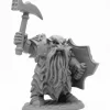 Reaper Miniatures<Reaper Enlarged Dark Dwarf Smiter 44109 - Miniature Marvels: Airplane Models & Painted Dice
