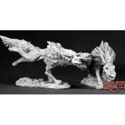 Reaper Miniatures<Reaper Hell Hounds (2) (metal) 02522 - Miniature Marvels: Airplane Models & Painted Dice
