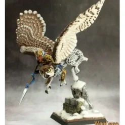Reaper Miniatures<Reaper Hrolfgad Loftsaddle, Dwarf Griffon Rider (metal) 14637 - Miniature Marvels: Airplane Models & Painted Dice