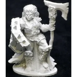 Reaper Miniatures<Reaper Jade Fire Chieftain (shield) 03935 - Miniature Marvels: Airplane Models & Painted Dice