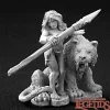 Reaper Miniatures<Reaper Jungle Girl with Sabre Tooth Tiger (metal) 03253 - Miniature Marvels: Airplane Models & Painted Dice