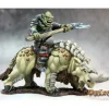 Reaper Miniatures<Reaper Kargir Tundra Beast Rider (metal) 14632 - Miniature Marvels: Airplane Models & Painted Dice