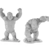 Reaper Miniatures<Reaper Killer Apes (2) 77690 - Miniature Marvels: Airplane Models & Painted Dice