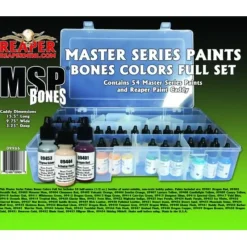 Paint<Reaper Master Series Bones Ultra-Coverage Paints Basic Set (09401-09454): MSP Bones RPR 09966 - Miniature Marvels: Airplane Models & Painted Dice
