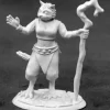 Reaper Miniatures<Reaper Mistveil, Catfolk Sorceress 03927 - Miniature Marvels: Airplane Models & Painted Dice