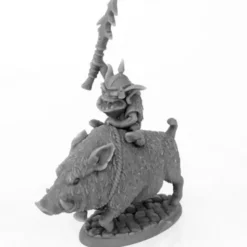Reaper Miniatures<Reaper Norker Boss on War Pig 04036 - Miniature Marvels: Airplane Models & Painted Dice