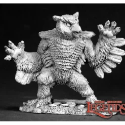 Reaper Miniatures<Reaper Owl Bear (metal) 02526 - Miniature Marvels: Airplane Models & Painted Dice