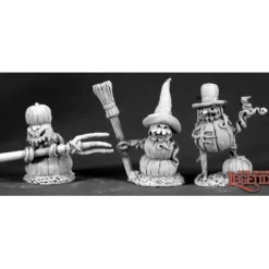 Reaper Miniatures<Reaper Pumpkin Horrors (metal) 03356 - Miniature Marvels: Airplane Models & Painted Dice
