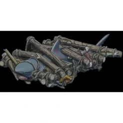 Reaper Miniatures<Reaper Raft of the Damned 44154 - Miniature Marvels: Airplane Models & Painted Dice