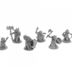 Reaper Miniatures<Reaper Ratpelt Kobold Leaders (6) 07053 - Miniature Marvels: Airplane Models & Painted Dice