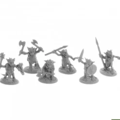 Reaper Miniatures<Reaper Ratpelt Kobold Mooks (6) 07052 - Miniature Marvels: Airplane Models & Painted Dice
