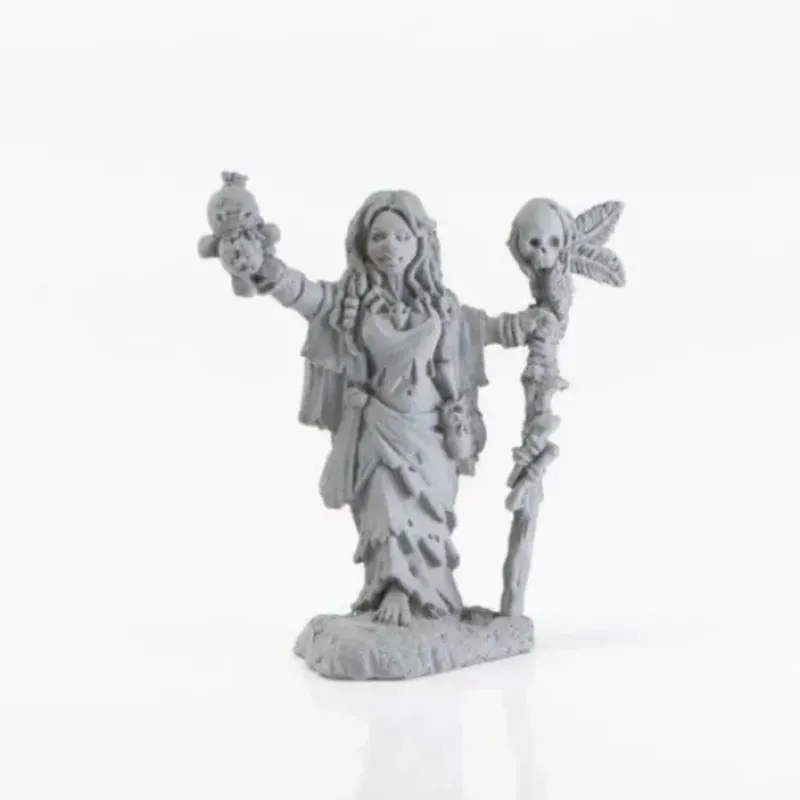 Reaper Miniatures<Reaper ReaperCon 2020 Hellrunners Raza Twinsight Hex Witch 04020 - Miniature Marvels: Airplane Models & Painted Dice