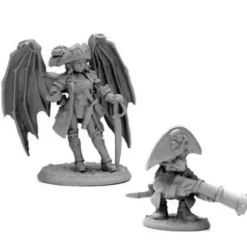 Reaper Miniatures<Reaper ReaperCon Pirate Sophie & Despicatus 04037 - Miniature Marvels: Airplane Models & Painted Dice