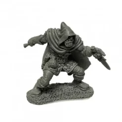 Reaper Miniatures<Reaper Rogan, Half-Orc Thief 30085 - Miniature Marvels: Airplane Models & Painted Dice