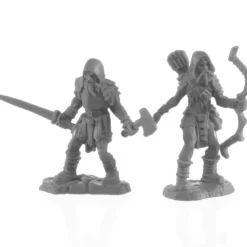 Reaper Miniatures<Reaper Rune Wight Hunters (2) 44142 - Miniature Marvels: Airplane Models & Painted Dice