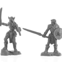 Reaper Miniatures<Reaper Rune Wight Warriors (2) 44141 - Miniature Marvels: Airplane Models & Painted Dice