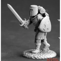 Reaper Miniatures<Reaper Sir Justin, Templar (metal) 02715 - Miniature Marvels: Airplane Models & Painted Dice