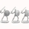 Reaper Miniatures<Reaper Skeletal Swordsmen (3) 77017 - Miniature Marvels: Airplane Models & Painted Dice