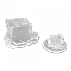 Reaper Miniatures<Reaper Small Gelatinous Cube (Clear) 07132 - Miniature Marvels: Airplane Models & Painted Dice