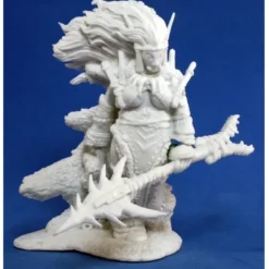 Reaper Miniatures<Reaper Svetlana, Frost Giant Princess 77107 - Miniature Marvels: Airplane Models & Painted Dice