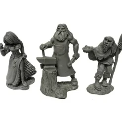 Reaper Miniatures<Reaper Townsfolk 30087 - Miniature Marvels: Airplane Models & Painted Dice