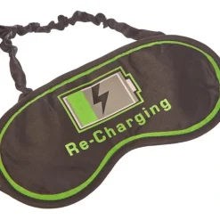 Egpull<Re-Charging Sleep Mask - Glow in Dark Funny Sleeping Eye Blindfold Soft EyeMask - Miniature Marvels: Airplane Models & Painted Dice