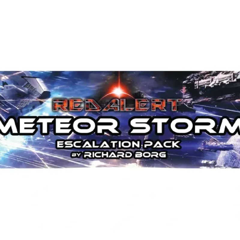 Board Game<Red Alert: Meteor Storm Escalation Pack PSC RED007 - Miniature Marvels: Airplane Models & Painted Dice