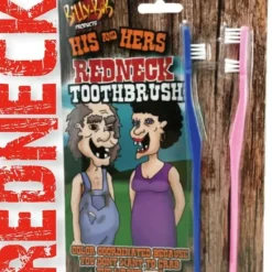 Egpull<Redneck His & Hers Toothbrush Set - Funny Dentist Office GaG Prank Joke - Miniature Marvels: Airplane Models & Painted Dice