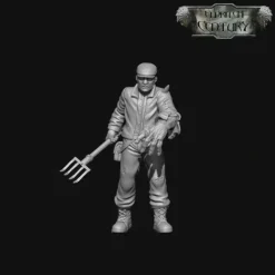 Miniature<Remnants Minion - Miniature Marvels: Airplane Models & Painted Dice