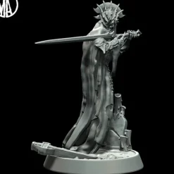 Miniature<Restless Shadow Parrying - Miniature Marvels: Airplane Models & Painted Dice