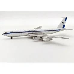 Airplane Model<Retro Models RM70301P 1:200 Aerolineas Argentinas Boeing 707-387C - Miniature Marvels: Airplane Models & Painted Dice