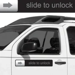 Egpull<RETRO Slide to Unlock Magnet iPhone iPod Car Fridge 17" Magnet - Big Mouth Inc - Miniature Marvels: Airplane Models & Painted Dice