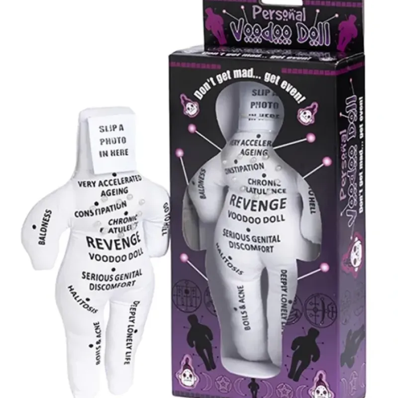 Egpull<REVENGE Voodoo Doll with Pins ~ Boyfriend Girlfriend Fun Adult Gag Office Gift - Miniature Marvels: Airplane Models & Painted Dice