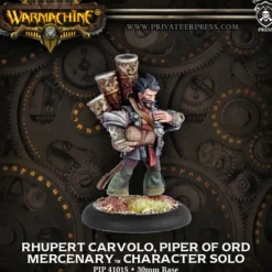 Miniature<Rhupert Carvolo, Piper of Ord: Mercenaries - Solo PIP 41015 - Miniature Marvels: Airplane Models & Painted Dice