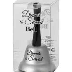 Egpull<Ring ~ Dinner is Served Bell - Fun Home Gift, Kitchen Table Accessory - Miniature Marvels: Airplane Models & Painted Dice