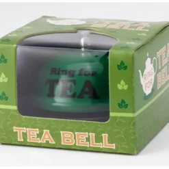 Egpull<RING FOR TEA BELL - Kitchen Office Desk Drink Bar Room Table Home Accessory - Miniature Marvels: Airplane Models & Painted Dice