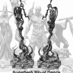 Miniature<Ritual Dance, 32mm - Miniature Marvels: Airplane Models & Painted Dice