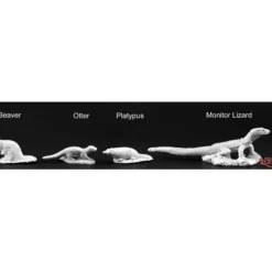 Miniature<River Familiars (4): Dark Heaven Legends RPR 03704 - Miniature Marvels: Airplane Models & Painted Dice