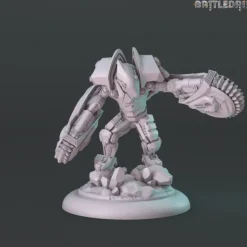 Miniature<Rockgrinder - Miniature Marvels: Airplane Models & Painted Dice
