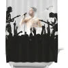 Egpull<Rockstar Shower Curtain - Bathroom Singin' in the Rain ~ BigMouth Inc - Miniature Marvels: Airplane Models & Painted Dice