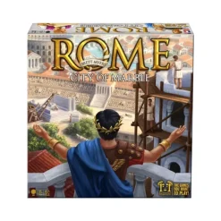 Board Game<Rome: City of Marble - RRG 450 - Miniature Marvels: Airplane Models & Painted Dice