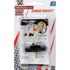 Miniature<Ronda Rousey Expansion Pack: WWE HeroClix WZK 73914 - Miniature Marvels: Airplane Models & Painted Dice