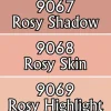 Paint<Rosy Skintones: MSP Triads RPR 09723 - Miniature Marvels: Airplane Models & Painted Dice