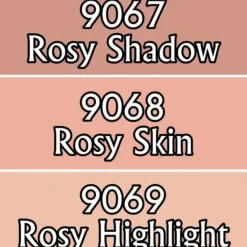 Paint<Rosy Skintones: MSP Triads RPR 09723 - Miniature Marvels: Airplane Models & Painted Dice