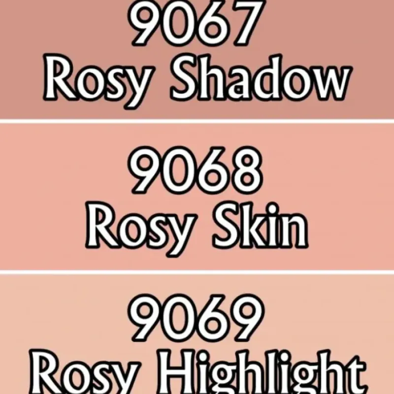 Paint<Rosy Skintones: MSP Triads RPR 09723 - Miniature Marvels: Airplane Models & Painted Dice