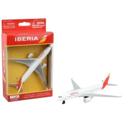 Airplane Model<RT3724 IBERIA SINGLE PLANE - Miniature Marvels: Airplane Models & Painted Dice