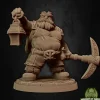 Miniature<Rufus Breakrock - Miniature Marvels: Airplane Models & Painted Dice