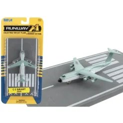 Airplane Model<Runway24 C-5 Galaxy - Miniature Marvels: Airplane Models & Painted Dice