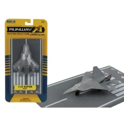 Airplane Model<Runway24 F-22 Raptor - Miniature Marvels: Airplane Models & Painted Dice